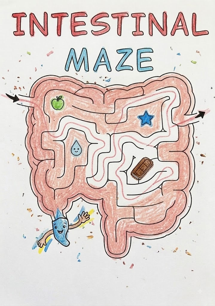 An Intestinal Maze activity page